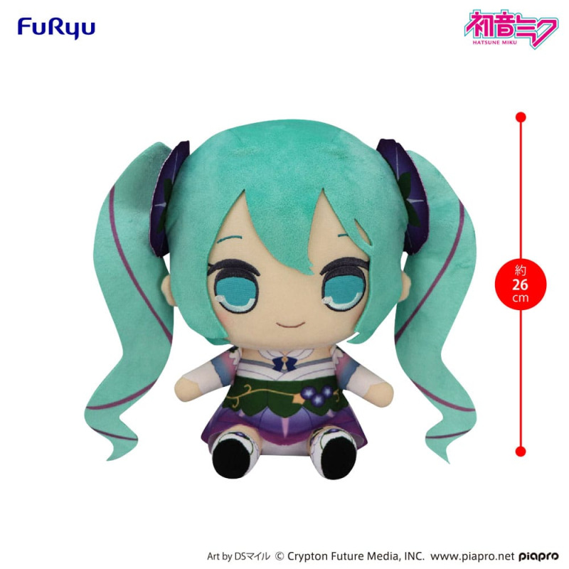 Hatsune Miku Kyurumaru Big Plush Figure Morning Glory 26 cm 3