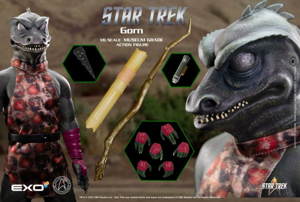 Star Trek: The Original Series Action Figure 1/6 Gorn 31 cm 1