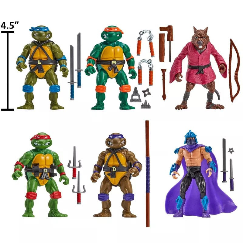 Teenage Mutant Ninja Turtles Action Figures 1988 Remastered heo EU Exclusive (6) 9