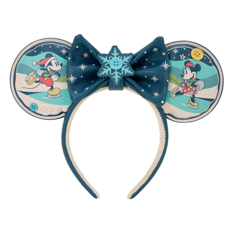 Disney by Loungefly Ears Headband Mickey and Minnie Holiday