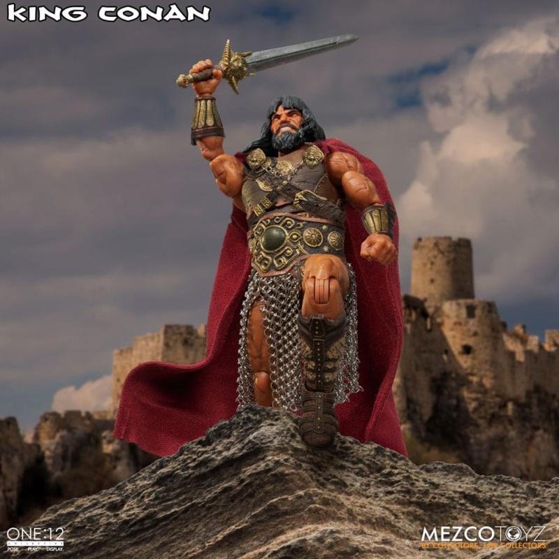Conan the Barbarian: King Conan 1/12 Action Figure - Mezco Toys
