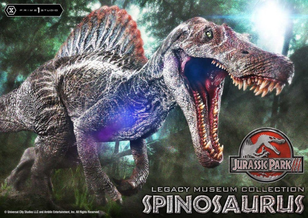 Jurassic Park Legacy Museum Collection Statue 1/6 Spinosaurus Bonus Version 134 cm 1