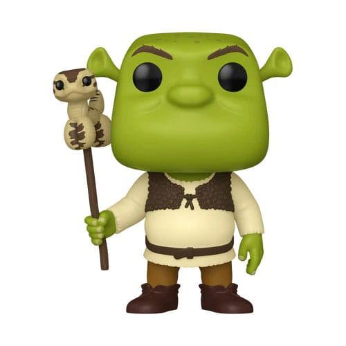 Shrek POP! Movies Vinyl Figure 30th Anniversary Shrek w/Snake 9 cm