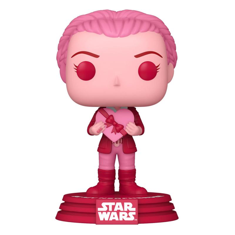 Star Wars Valentines: Leia 9 cm POP! Star Wars Vinyl Figure - Funko