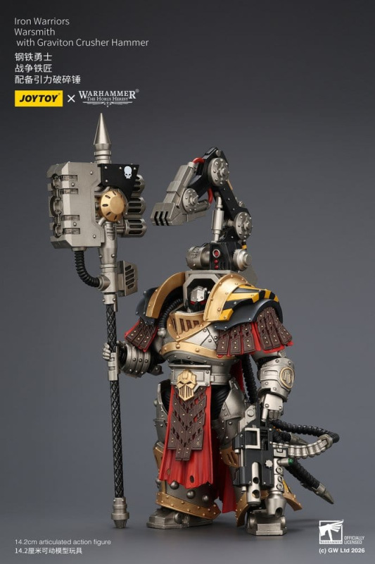 Warhammer The Horus Heresy Action Figure Iron Warriors Warsmith 14 cm 7
