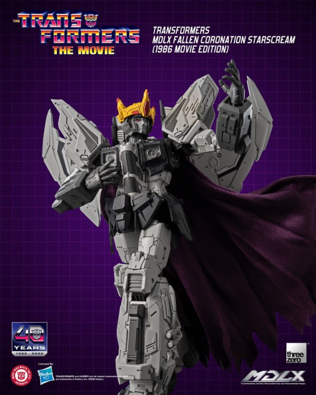 Transformers MDLX Action Figure Fallen Coronation Starscream (1986 Movie Edition) 20 cm 4