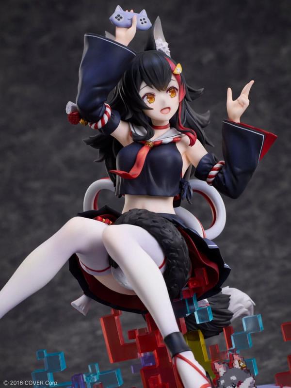 Hololive Production PVC Statue 1/7 Ookami Mio We Are Gamers Ver. 22 cm 3