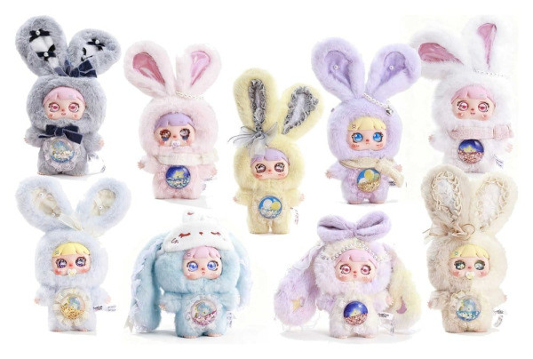 Original Character Mini Figures Meya & Mocici Candy Heart Rabbit Blind Box Assortment (6)