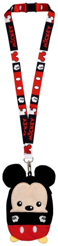 Disney Deluxe Lanyard with Card Holder Mickey Mouse