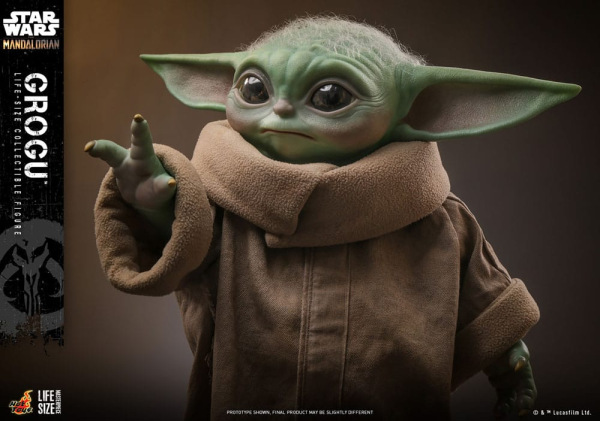 Star Wars: The Mandalorian Life-Size Masterpiece Actionfigur Grogu 37 cm 10