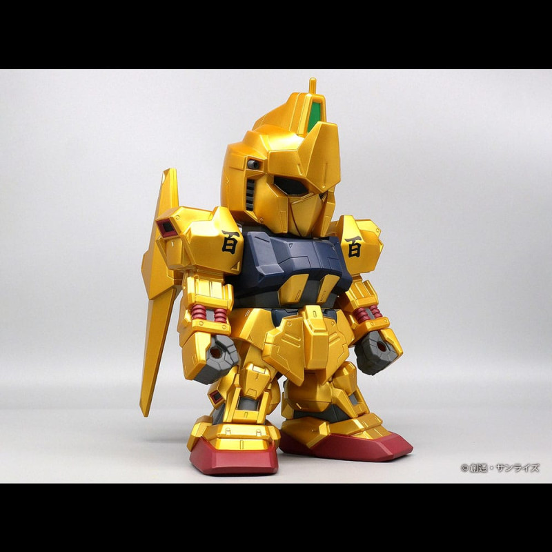 Mobile Suit Gundam Jumbo Sofbi Vinyl Figure Hyakushiki Gold Ver. 30 cm 3