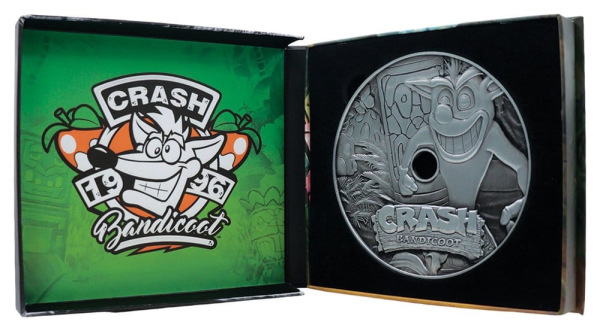 Crash Bandicoot Replica Metal CD-ROM Collectible Limited Edition 11 cm 7