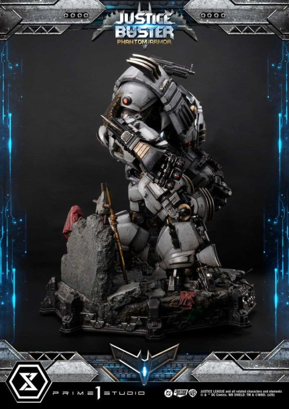 DC Comics Ultimate Museum Masterline Statue Justice Buster: Phantom Armor (Design By Josh Nizzi) 88 9