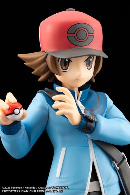 Pokémon ARTFX J PVC Figure 1/8 Hilbert with Victini 20 cm 8