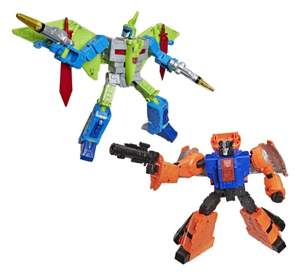 Transformers Age of the Primes Leader Class Action Figure 2-Pack G2 G2 Dinobot Swoop & G2 Dinobo
