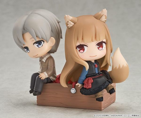 Spice and Wolf: Merchant Meets the Wise Wolf Mini Memory Mini Figure Lawrence & Holo 8 cm 2
