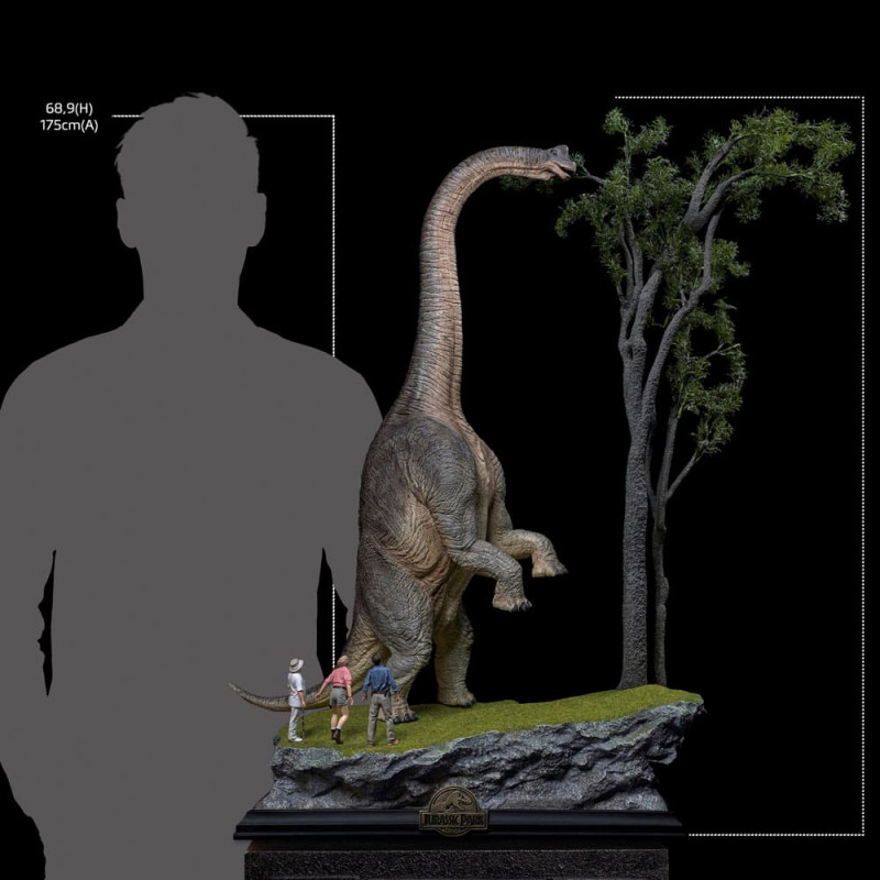 Jurassic Park Demi Art Scale Statue 1/10 Welcome to the Jurassic Park Special Edition 80 cm 8