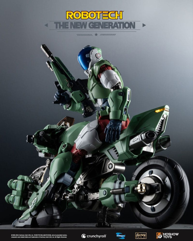 Robotech Action Figure The New Generation YR-052F Transformable Cyclone 29 cm 1