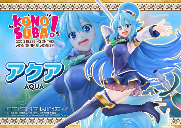 Konusuba - God's blessing on this wonderful world! Prisma Wing PVC Statue 1/7 Aqua 24 cm 1