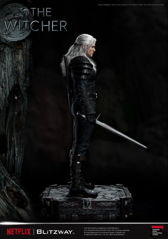 The Witcher: Geralt of Rivia 1/4 Superb Scale Statue - Blitzway