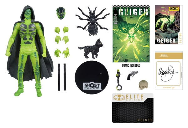 Ghost Machine McFarlane Elite Edition Deluxe Action Figure Geiger 18 cm 2