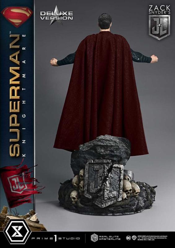 Zack Snyder's Justice League Real Elite Masterline Series Statue 1/3 Superman Knightmare Color Editi 8