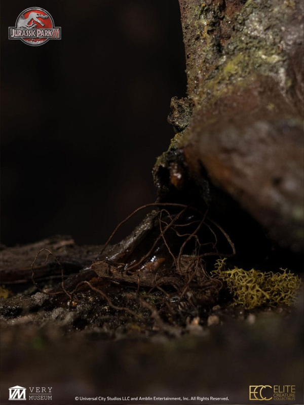 Jurassic Park III Maquette 1/4 Female Velociraptor White Queen 103 cm 10