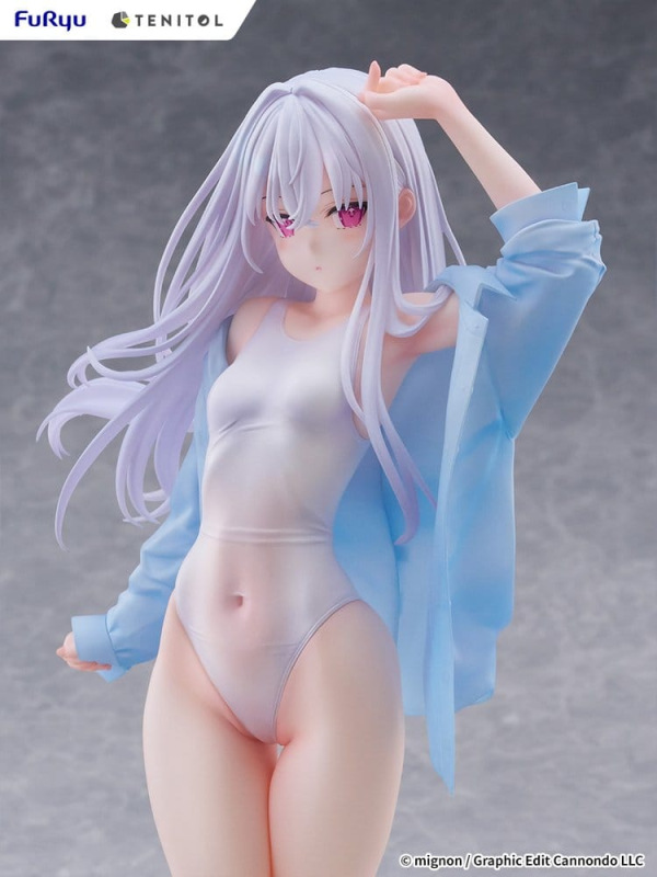 Mignon Works Tenitol Tall PVC Figure Shiro Swimsuit Ver. 30 cm 6