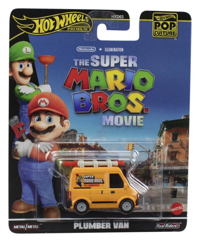 Hot Wheels Premium Die-Cast Vehicles 1/64 Pop Culture 979Q Assortment (10) 5