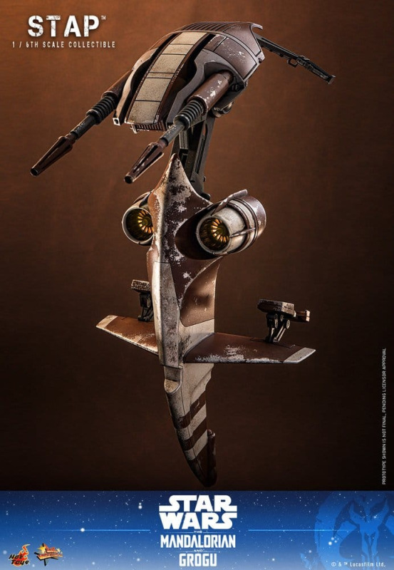 Star Wars: The Mandalorian & Grogu Movie Masterpiece Accessory 1/6 STAP 32 cm 2