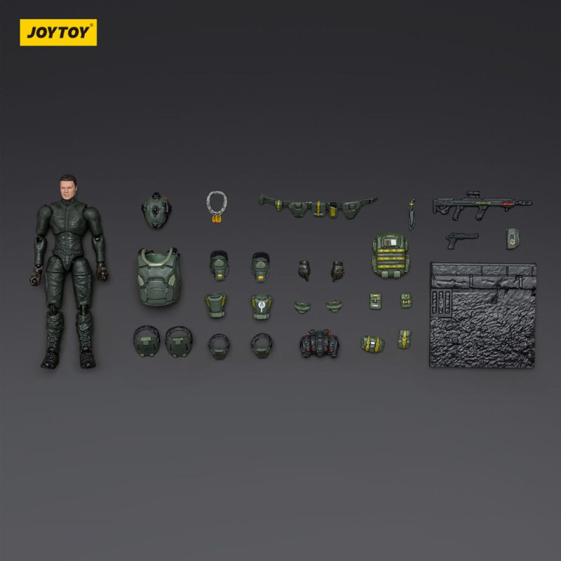 Steel Ride Corps Dark Source Action Figur Assaulter Karl 7 cm 5