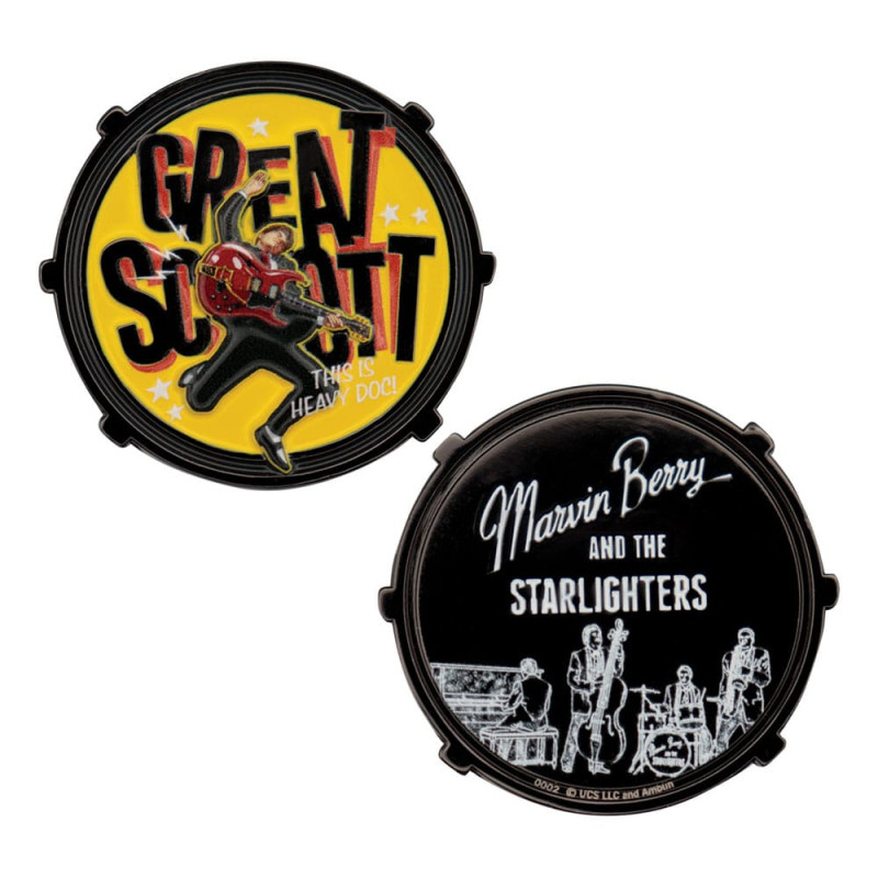 Back To The Future Collectable Coin Marvin Berry & The Starlighters Limited Edition 1
