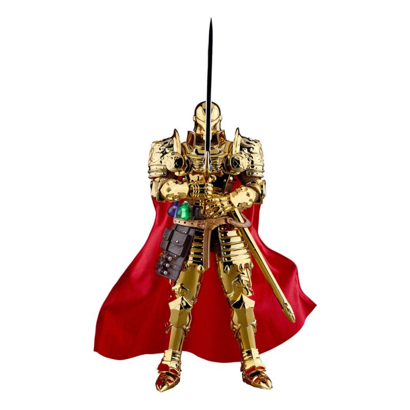 Marvel Dynamic 8ction Heroes Action Figure 1/9 Medieval Knight Iron Man Gold Version 20 cm
