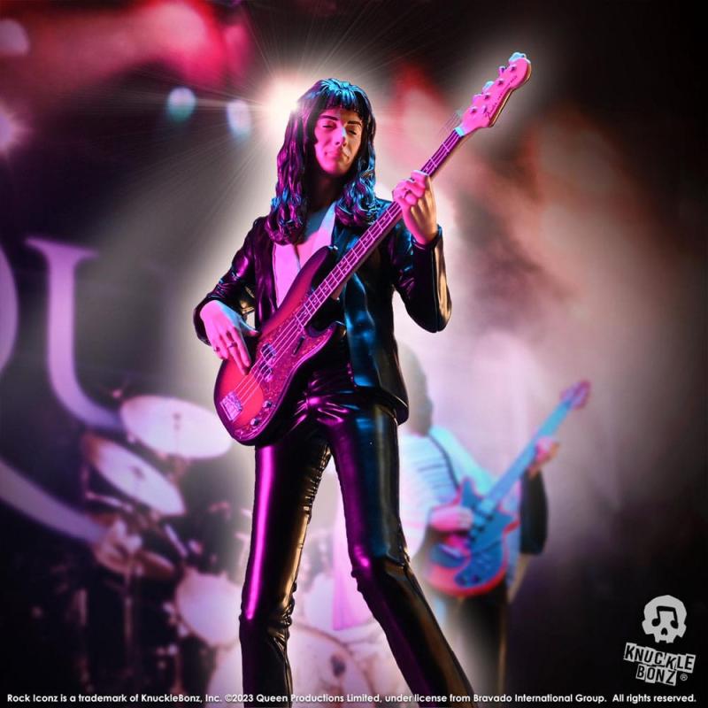 Queen: John Deacon II (Sheer Heart Attack Era) 23 cm Rock Iconz Statue - Knucklebonz