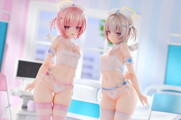 Original Character Statue 1/6 Suzu & Nagi Illustrated by Kuma 4-gou Set Edition 27 cm 13