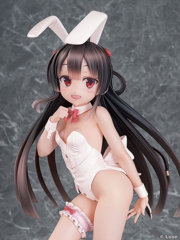 Maitetsu Last Run!! Statue 1/3 Hachiroku: White Bunny Ver. 40 cm 5