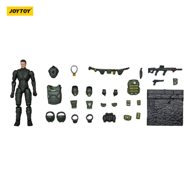 Steel Ride Corps Dark Source Action Figur Assaulter Karl 7 cm 9