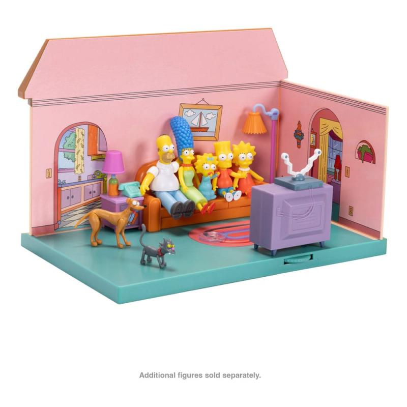 Simpsons Mini Figure Playset Living Room