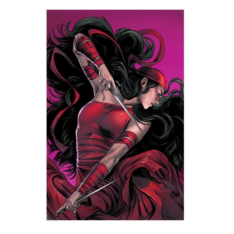 Marvel: Elektra (Woman Without Fear) 41 x 61 cm Art Print - Sideshow Collectibles
