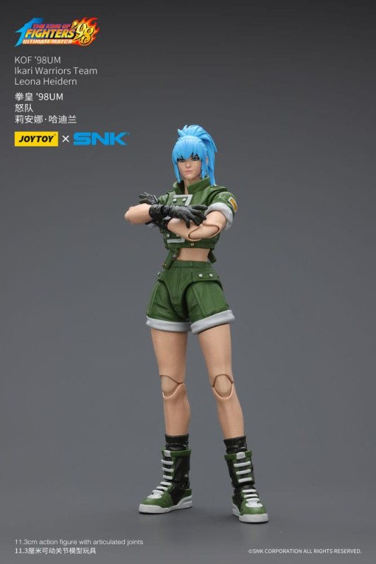 The King Of Fighters '98 Action Figure Hero Team Leona Heidern 11 cm 2