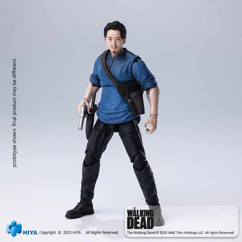 The Walking Dead Exquisite Mini Series Actionfigur 1/18 Glenn 11 cm 1