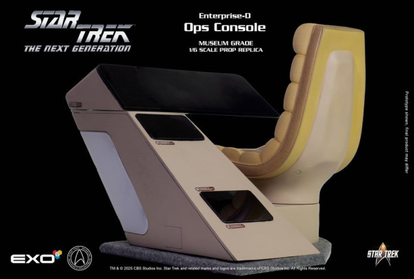 Star Trek: The Next Generation Replica 1/6 Enterprise-D Bridge Consoles Set 12