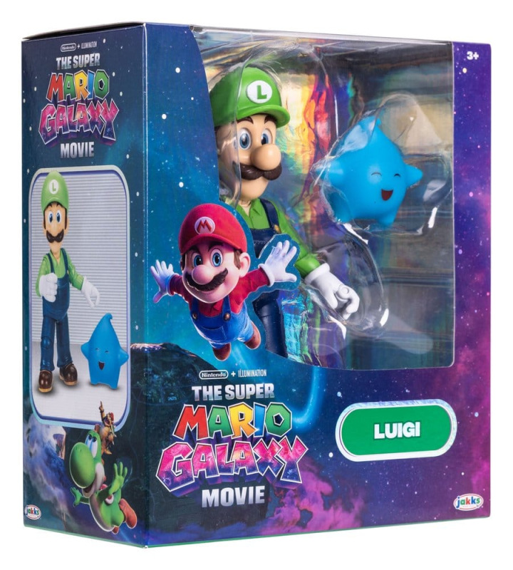 The Super Mario Galaxy Movie Action Figure Luigi 13 cm 2