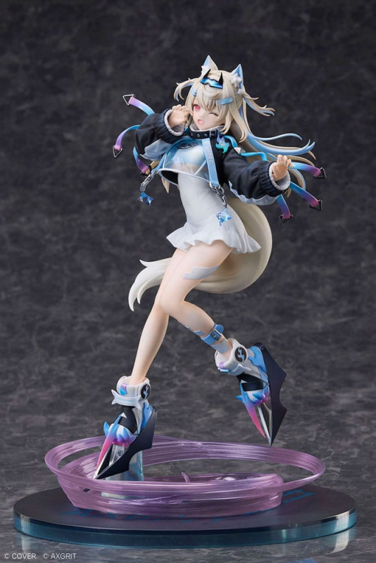 Hololive Production PVC Statue 1/7 Advent Fuwawa Abyssgard AXGRIT Ver. Standard Edition 27 cm 3