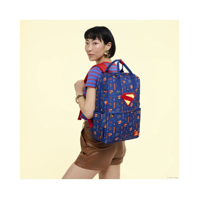 DC Comics by Loungefly Full-Size Nylon Backpack Superman 4