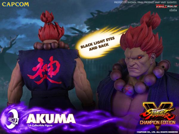 Street Fighter V Champion Edition: Akuma 1/6 Action Figure - Iconiq Studios