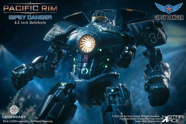 Pacific Rim DefoStyle Figure Gipsy Danger DX 17 cm 10