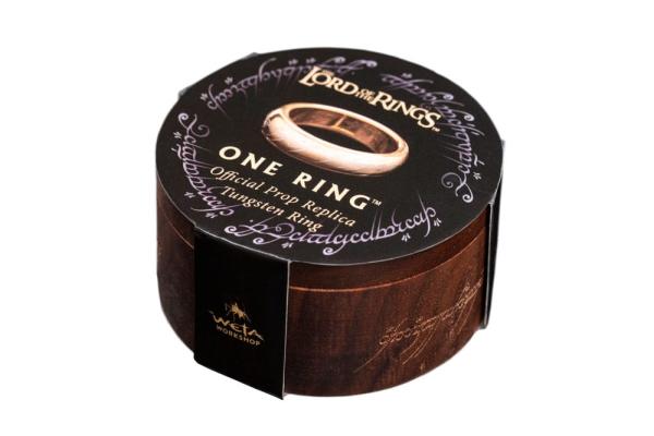 Lord of the Rings Tungsten Ring The One Ring (gold plated) Size 10