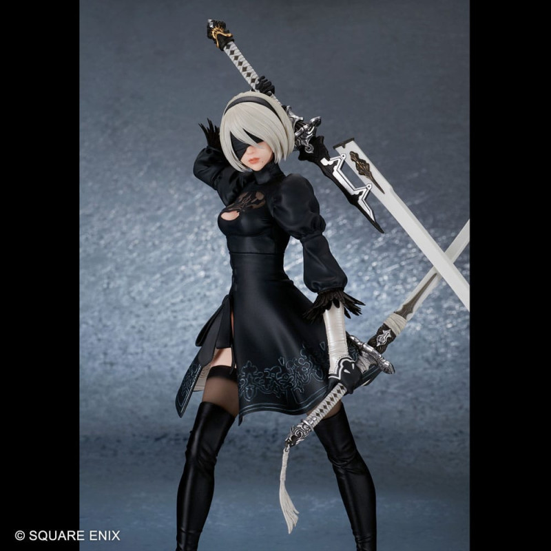 NieR:Automata PVC Statue 2B (YoRHa No. 2 Type B) Ver. 2.0 29 cm 10