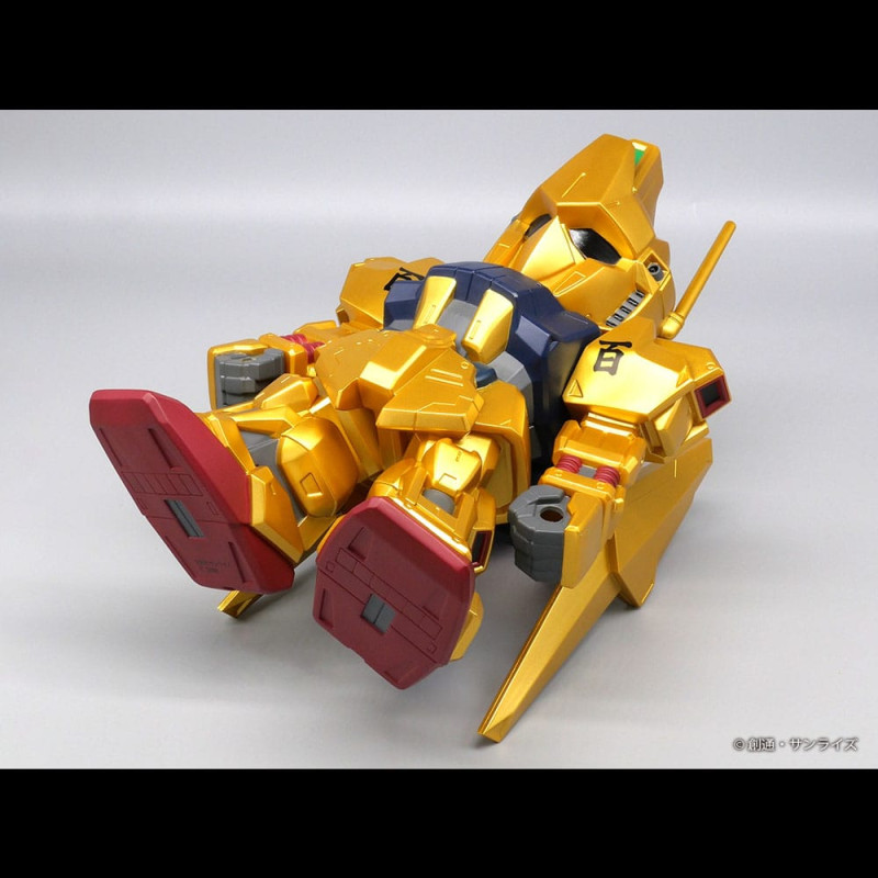 Mobile Suit Gundam Jumbo Sofbi Vinyl Figure Hyakushiki Gold Ver. 30 cm 8